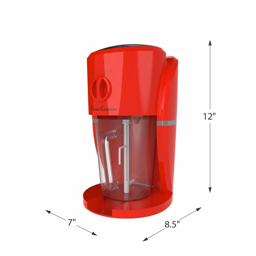 Mixers Classic Cuisine 1 Qt. Red Frozen Drink Stand Mixer With Variable Mix Settings 2 Mixers Classic Cuisine 1 Qt. Red Frozen Drink Stand Mixer With Variable Mix Settings - Image 2