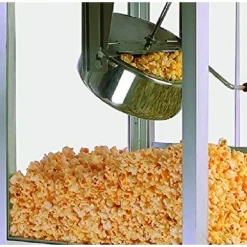 Popcorn Machines Elite Deluxe 8 Oz. Kettle Popcorn Trolley In Red 5 Popcorn Machines Elite Deluxe 8 Oz. Kettle Popcorn Trolley In Red -MegaChef Sales Shop red elite popcorn machines epm 400 4f 1000