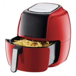 Air Fryers GoWISE USA 8-in-1 7.0 Qt. Red Electric Air Fryer With Recipe Book -MegaChef Sales Shop red gowise usa air fryers gw22945 o 1f 1000