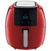 Air Fryers GoWISE USA 8-in-1 7.0 Qt. Red Electric Air Fryer With Recipe Book