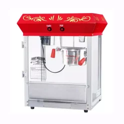 Popcorn Machines Great Northern 4 Oz. Red Top Master Popcorn Machine -MegaChef Sales Shop red great northern popcorn machines 449456gou fa 1000
