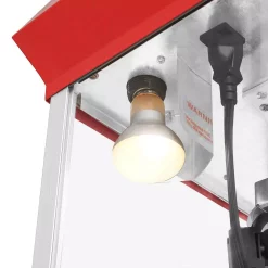 Popcorn Machines Great Northern 4 Oz. Red Stainless Steel Foundation Popcorn Machine Top -MegaChef Sales Shop red great northern popcorn machines hwd630257 1f 1000