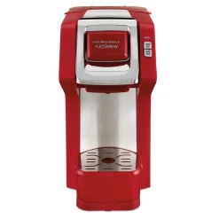 Coffee Makers Hamilton Beach 1-Cup Red FlexBrew Coffee Maker