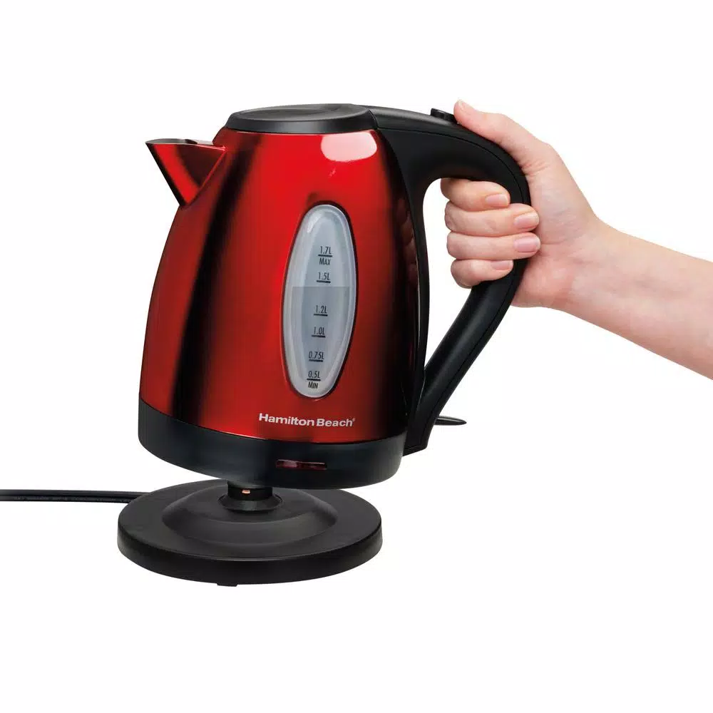 Electric Kettles Hamilton Beach 7-Cup Stainless Steel Electric Kettle 2 Electric Kettles Hamilton Beach 7-Cup Stainless Steel Electric Kettle - Image 2