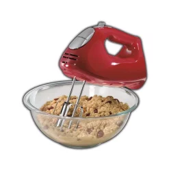 Mixers Hamilton Beach Ensemble 6-Speed Red Hand Mixer With Snap-On Case -MegaChef Sales Shop red hamilton beach hand mixers 62633r c3 1000