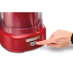 Dessert Makers Hamilton Beach 1.5 Qt. Red Ice Cream Maker -MegaChef Sales Shop red hamilton beach ice cream makers 68881z fa 1000