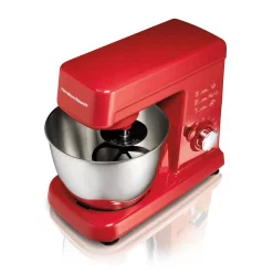 Mixers Hamilton Beach 3.5 Qt. 6-Speed Red Stand Mixer