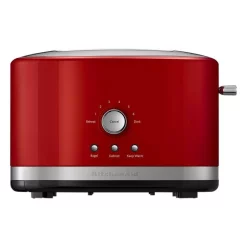 Toasters KitchenAid Empire 2-Slice Red Wide Slot Toaster With Crumb Tray