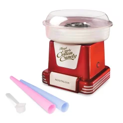 Dessert Makers Nostalgia Retro Red Hard And Sugar Free Cotton Candy Maker With Cotton Candy Cones 17 Dessert Makers Nostalgia Retro Red Hard And Sugar Free Cotton Candy Maker With Cotton Candy Cones -MegaChef Sales Shop red nostalgia cotton candy machines pcm 805retrored 40 1000