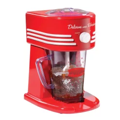 Blenders Nostalgia Coca-Cola 40 Oz. Single Speed Red Frozen Beverage Blender