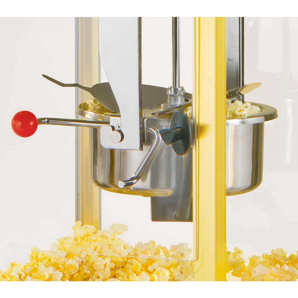 Popcorn Machines Nostalgia Vintage 600-Watt 8 Oz. Oil Red Popcorn Machine With Cart 3 Popcorn Machines Nostalgia Vintage 600-Watt 8 Oz. Oil Red Popcorn Machine With Cart - Image 3