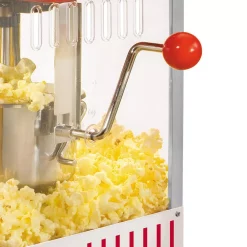 Popcorn Machines Nostalgia Vintage Collection 2.5 Oz. Red Kettle Countertop Popcorn Machine -MegaChef Sales Shop red nostalgia popcorn machines kpm200 4f 1000