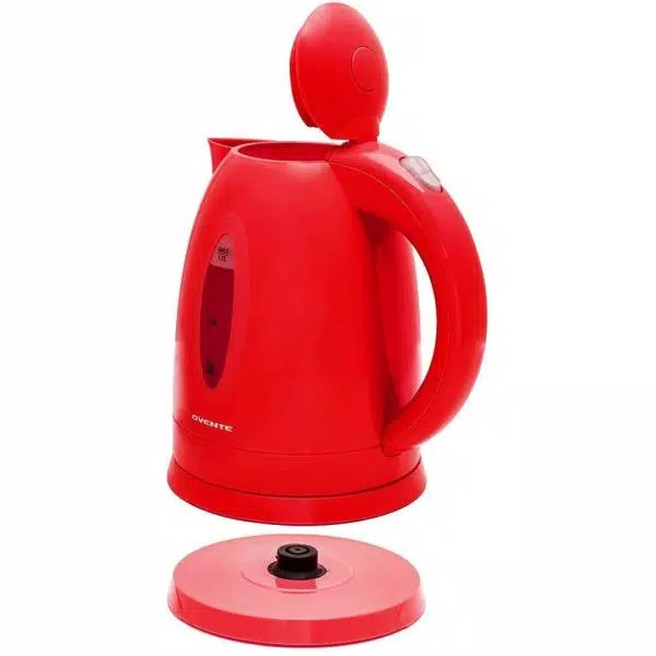 Electric Kettles Ovente KP72R 7-Cup Red BPA Free Electric Kettle With Auto Shut-Off And Boil-Dry Protection 6 Electric Kettles Ovente KP72R 7-Cup Red BPA Free Electric Kettle With Auto Shut-Off And Boil-Dry Protection - Image 6