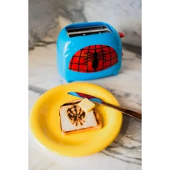 Toasters Uncanny Brands Spiderman Classic 2-Slice Red Toaster -MegaChef Sales Shop red uncanny brands pop up toasters tste em mvc spi 4f 1000