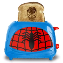 Toasters Uncanny Brands Spiderman Classic 2-Slice Red Toaster
