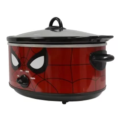 Cookers Uncanny Brands Marvel Spider-Man 7qt. Red Slow Cooker -MegaChef Sales Shop red uncanny brands slow cookers sc mvc smc 4f 1000