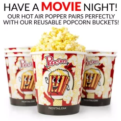 Popcorn Machines Nostalgia Old Fashioned 1040 W 12-Cup Red Hot Air Popcorn Maker With Measuring Cup -MegaChef Sales Shop red white nostalgia popcorn machines ofp521 fa 1000