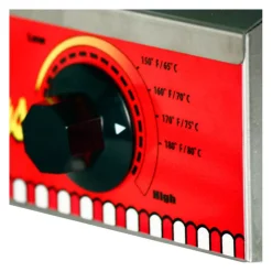 Food Warmers Paragon 200 L Stainless Steel Hot Dog Steamer With Temperature Control -MegaChef Sales Shop red yellow and stainless paragon buffet servers 8020 1f 1000