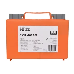 First Aid Kits HDX 180-Piece First Aid Kit -MegaChef Sales Shop reds pinks hdx first aid kits 59619 1f 1000