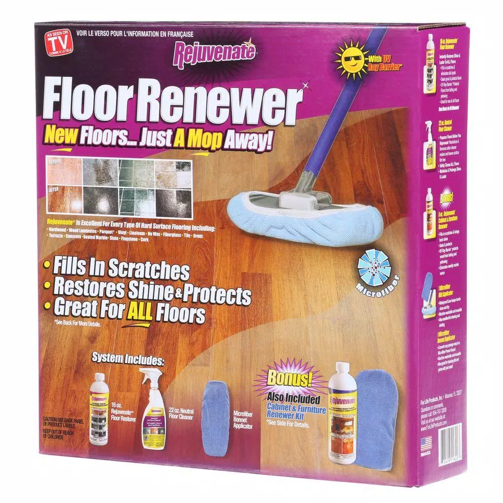 Floor Cleaning Products Rejuvenate 16 Oz. Floor Renewer System 1 Floor Cleaning Products Rejuvenate 16 Oz. Floor Renewer System