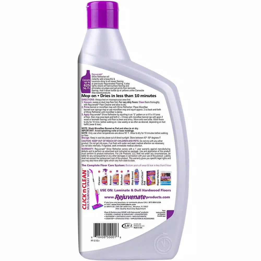 Floor Cleaning Products Rejuvenate 32 Oz. Floor Refresher 3 Floor Cleaning Products Rejuvenate 32 Oz. Floor Refresher - Image 3