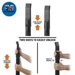 Vacuum Parts RIDGID 2-1/2 In. Locking Accessory Car Nozzle For RIDGID Wet Dry Vacs -MegaChef Sales Shop ridgid vacuum parts la2503 a0 1000