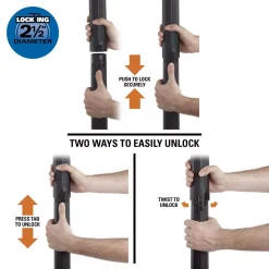 Vacuum Parts RIDGID 2-1/2 In. Locking Accessory Extension Wand For Wet/Dry Vacs -MegaChef Sales Shop ridgid vacuum parts la2508 a0 1000