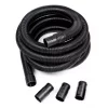 Vacuum Parts RIDGID 2-1/2 In. X 20 Ft. Dual-Flex Tug-A-Long Locking Vacuum Hose For RIDGID Wet/Dry Shop Vacuums