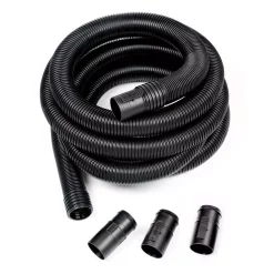 Vacuum Parts RIDGID 2-1/2 In. X 20 Ft. Dual-Flex Tug-A-Long Locking Vacuum Hose For RIDGID Wet/Dry Shop Vacuums
