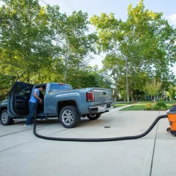 Vacuum Parts RIDGID 2-1/2 In. X 20 Ft. Dual-Flex Tug-A-Long Locking Vacuum Hose For RIDGID Wet/Dry Shop Vacuums -MegaChef Sales Shop ridgid vacuum parts la2522 fa 1000