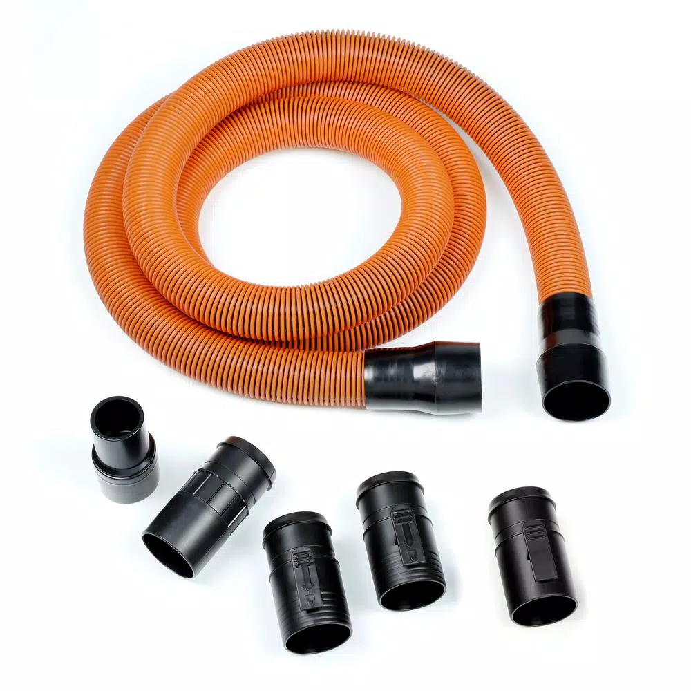 Vacuum Parts RIDGID 1-7/8 In. X 10 Ft. Pro-Grade Locking Vacuum Hose Kit For RIDGID Wet/Dry Shop Vacuums 1 Vacuum Parts RIDGID 1-7/8 In. X 10 Ft. Pro-Grade Locking Vacuum Hose Kit For RIDGID Wet/Dry Shop Vacuums