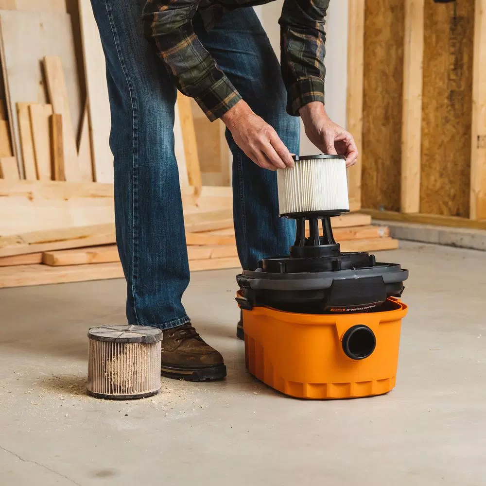 Vacuum Parts RIDGID Standard Pleated Paper Filter And Wet Application Foam Filter For 3 To 4.5 Gal. RIDGID Wet/Dry Shop Vacuums 3 Vacuum Parts RIDGID Standard Pleated Paper Filter And Wet Application Foam Filter For 3 To 4.5 Gal. RIDGID Wet/Dry Shop Vacuums - Image 3