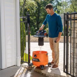 Vacuum Parts RIDGID Standard Pleated Paper Filter And Wet Application Foam Filter For Most 5 Gal. And Larger RIDGID Wet/Dry Shop Vacuums -MegaChef Sales Shop ridgid vacuum parts vf4070 4f 1000