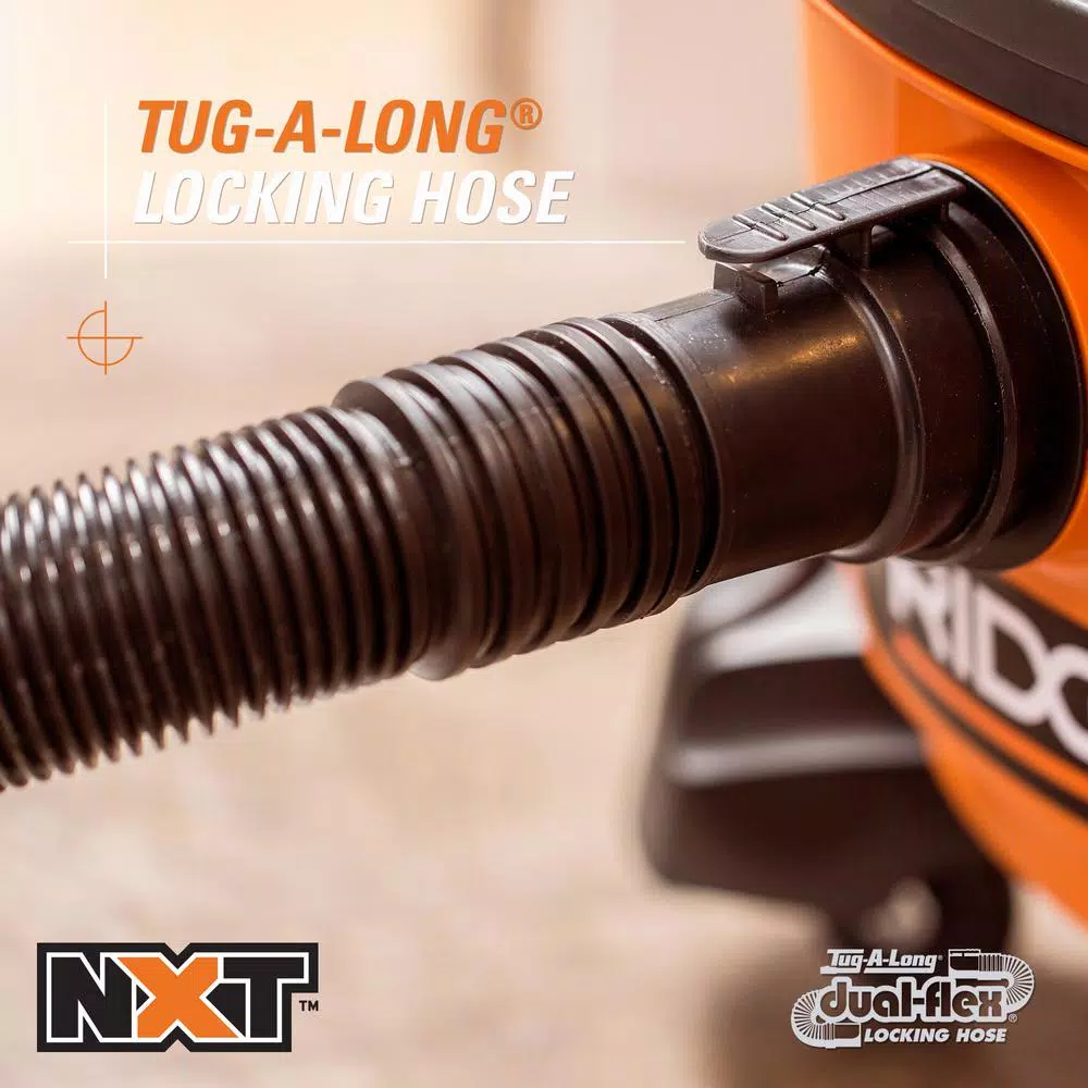Vacuum Parts RIDGID 1-7/8 In. X 7 Ft. Tug-A-Long Vac Hose For Wet/Dry Shop Vacuums 3 Vacuum Parts RIDGID 1-7/8 In. X 7 Ft. Tug-A-Long Vac Hose For Wet/Dry Shop Vacuums - Image 3