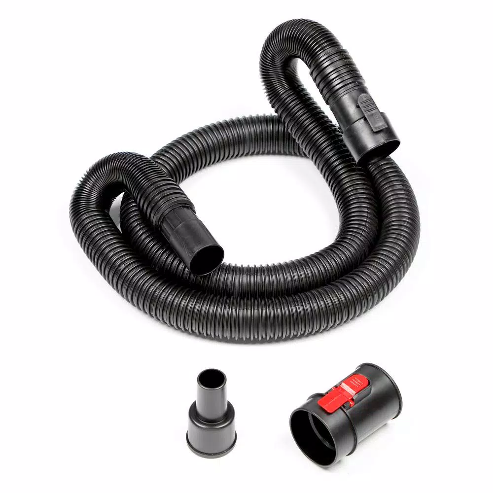Vacuum Parts RIDGID 1-7/8 In. X 7 Ft. Tug-A-Long Vac Hose For Wet/Dry Shop Vacuums 1 Vacuum Parts RIDGID 1-7/8 In. X 7 Ft. Tug-A-Long Vac Hose For Wet/Dry Shop Vacuums