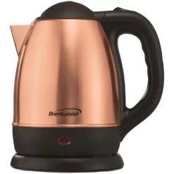 Electric Kettles Brentwood Appliances 5-Cup Rose Gold Cordless Electric Kettle