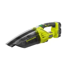 MegaChef Sales Shop 15 Tailgating Portable Gas & Power RYOBI 18-Volt ONE+ Lithium-Ion Cordless EVERCHARGE Hand Vacuum Kit With 1.3 Ah Compact Battery And Wall Adaptor/Charger