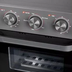 Air Fryers Boyel Living 19 Qt. Sandy Grey Cold-formed Steel Air Fryer Toaster Oven With Air Fry Air Roast Toast Broil Bake Function -MegaChef Sales Shop sandy grey boyel living air fryers ty kcv18wl gray 1f 1000