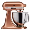 Mixers KitchenAid Custom Metallic 5 Qt. 10-Speed Satin Copper Stand Mixer