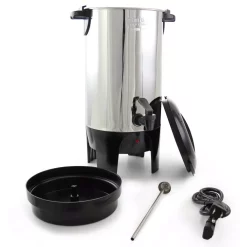 Coffee Makers Better Chef 10-50 Cup Stainless-Steel Coffeemaker -MegaChef Sales Shop silver better chef drip coffee makers 98575867m 1f 1000