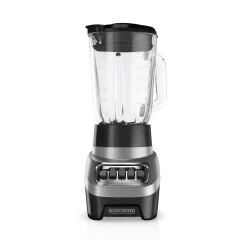 Blenders BLACK+DECKER 48 Oz. 4-Speeds Silver Glass Jar Blender -MegaChef Sales Shop silver black decker countertop blenders bl1230sg 44 1000