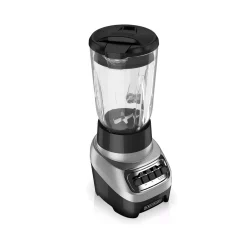 Blenders BLACK+DECKER 48 Oz. 4-Speeds Silver Glass Jar Blender -MegaChef Sales Shop silver black decker countertop blenders bl1230sg 4f 1000