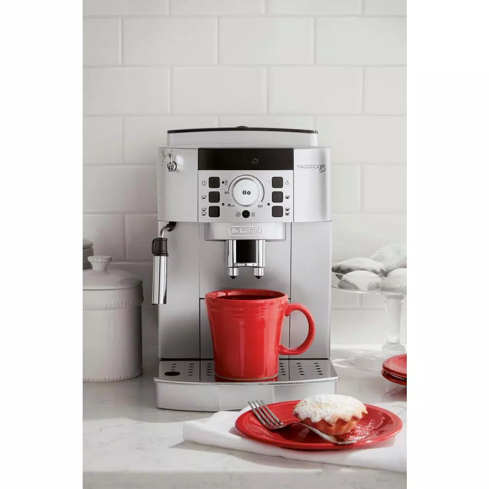 Coffee Makers DeLonghi Magnifica XS Compact Fully Automatic Black And Silver Espresso Machine And Cappuccino Maker 7 Coffee Makers DeLonghi Magnifica XS Compact Fully Automatic Black And Silver Espresso Machine And Cappuccino Maker - Image 7