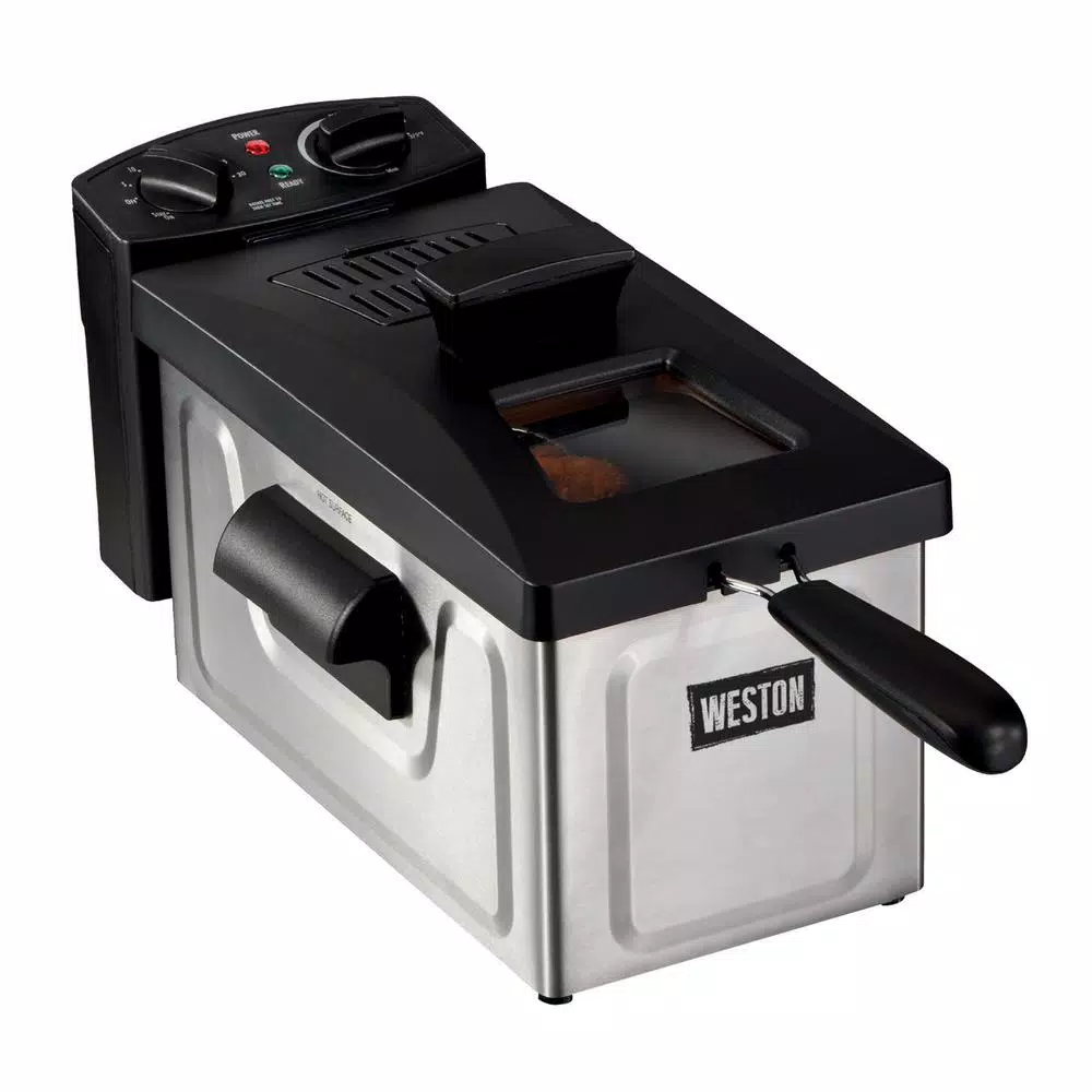 Deep Fryers Weston 8-Cup 2 L Oil Capacity Deep Fryer 1 Deep Fryers Weston 8-Cup 2 L Oil Capacity Deep Fryer
