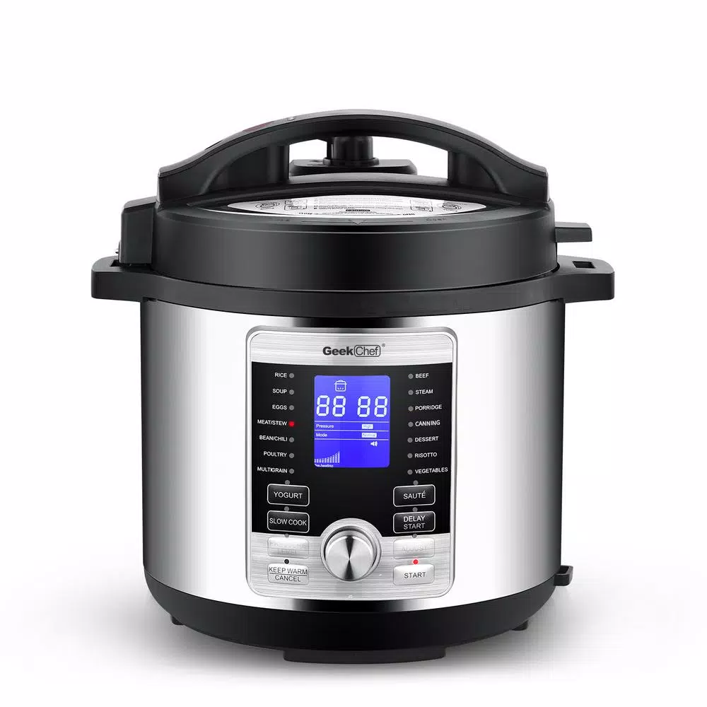 Cookers Boyel Living 6 Qt. Stainless Steel 17-in-1 Multi-Use Electric Pressure Cooker With Stainless Steel Inner Pot 1 Cookers Boyel Living 6 Qt. Stainless Steel 17-in-1 Multi-Use Electric Pressure Cooker With Stainless Steel Inner Pot