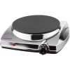 Food Warmers Brentwood Appliances 1000W Single Burner 10 In. Silver Electric Hot Plate
