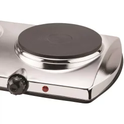 Food Warmers Brentwood Appliances 1440W 2-Burner 7.5 In. Silver Electric Hot Plate 10 Food Warmers Brentwood Appliances 1440W 2-Burner 7.5 In. Silver Electric Hot Plate -MegaChef Sales Shop silver brentwood appliances hot plates ts 372 4f 1000