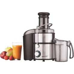 Juicers Brentwood Appliances 800 W 34 Oz. Silver 2-Speed Electric Juice Extractor -MegaChef Sales Shop silver brentwood appliances juicers jc 500 31 1000