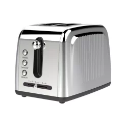 Toasters Brentwood Appliances 2-Slice Silver Extra-Wide Slot Toaster
