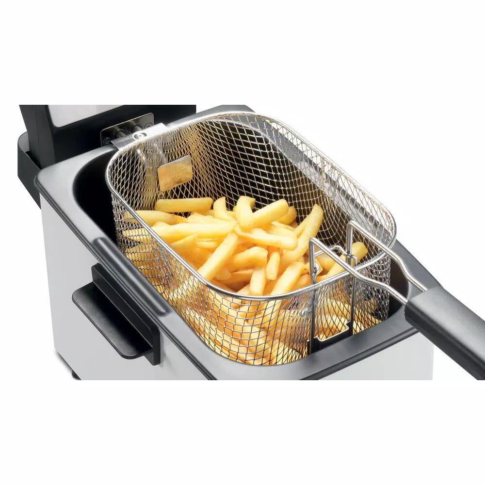 Deep Fryers DeLonghi Dual Zone 4L Stainless Steel Deep Fryer With Easy Clean Drain System 4 Deep Fryers DeLonghi Dual Zone 4L Stainless Steel Deep Fryer With Easy Clean Drain System - Image 4